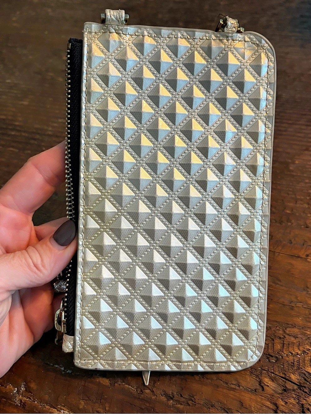 Bandolier Sheila Expanded Pouch Geometric Crossbody Bag